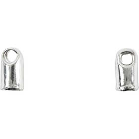End Caps, dia. 3,2 mm, silver-plated, 10 pc/ 1 pack [HOB-613031]
