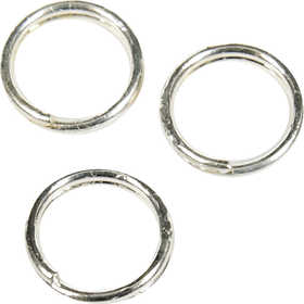 Split Ring, dia. 5 mm, silver-plated, 30 pc/ 1 pack [HOB-613420]