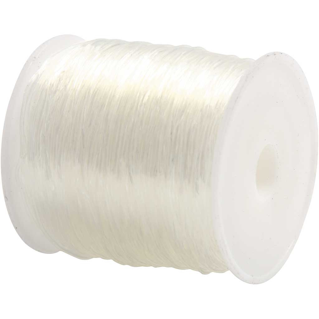 Elastic Cord, round, thickness 0,8 mm, 100 m/ 1 roll [HOB-61542]