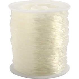Elastic Cord, round, thickness 1 mm, 50 m/ 1 roll [HOB-61548]