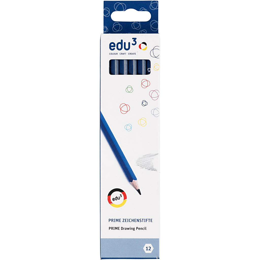 edu Drawing Pencil, 5B, 12 pc/ 1 pack [HOB-620177]