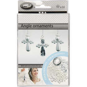 Angel Ornament, H: 2,8 cm, 32 pc/ 1 pack [HOB-62092]