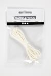 Wick, Suitable for dipped candles (dia. 15–22 mm) and moulded candles (dia. 40–60 mm), 100 g, 3 m/ 1 pack [HOB-733181]