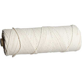 Wick for Beeswax Sheets, For use with candles made from beeswax plates, no. 3, thickness 2-3 mm, 100 g, 80 m/ 1 roll [HOB-73382]