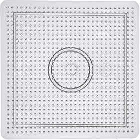 Peg Board, size 14,5x14,5 cm, medium, clear, 1 pc [HOB-753010]