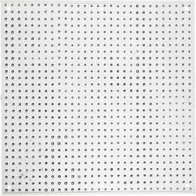 Peg Board, large square, size 14,5x14,5 cm, medium, 10 pc/ 1 pack [HOB-753011]