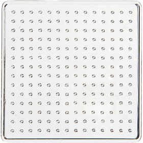 Peg Board, size 7x7 cm, medium, clear, 1 pc [HOB-753040]