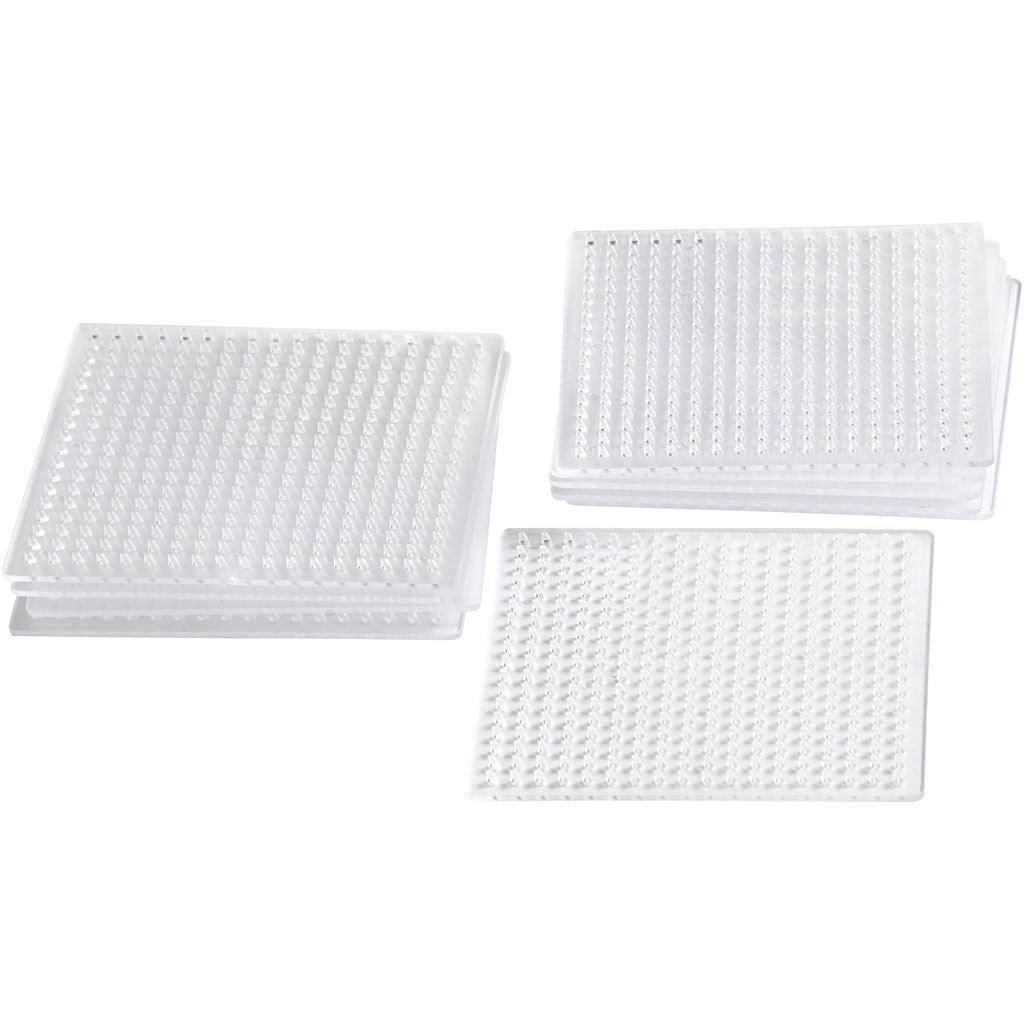 Peg Board, Small square, size 7x7 cm, medium, 10 pc/ 1 pack [HOB-753041]