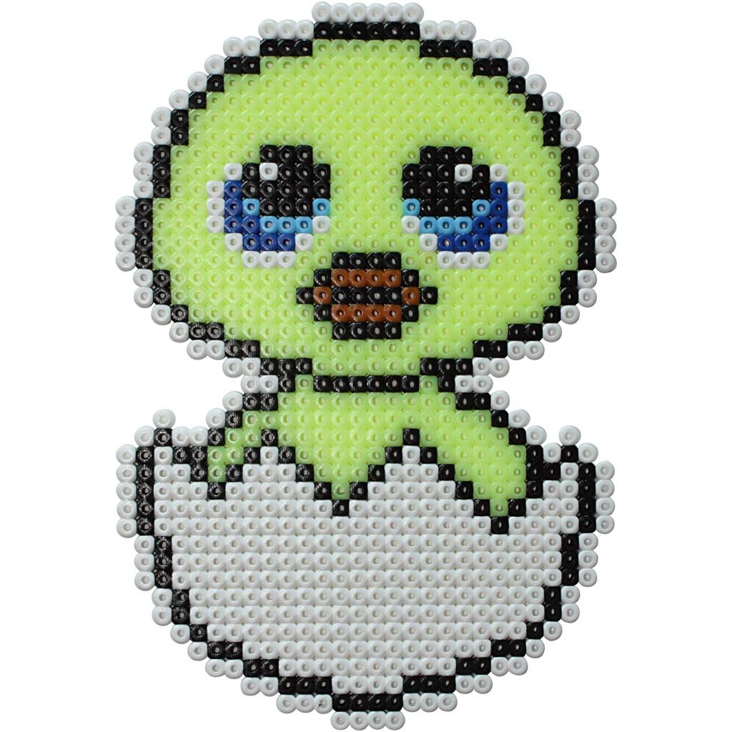 Peg Board, large square, size 15x15 cm, medium, clear, 2 pc/ 1 pack [HOB-75309]