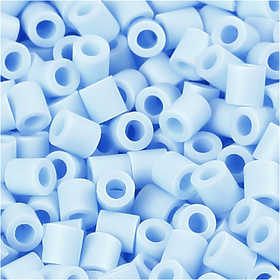 PhotoPearls, size 5x5 mm, hole size 2,5 mm, medium, light blue (28), 6000 pc/ 1 pack [HOB-75528]