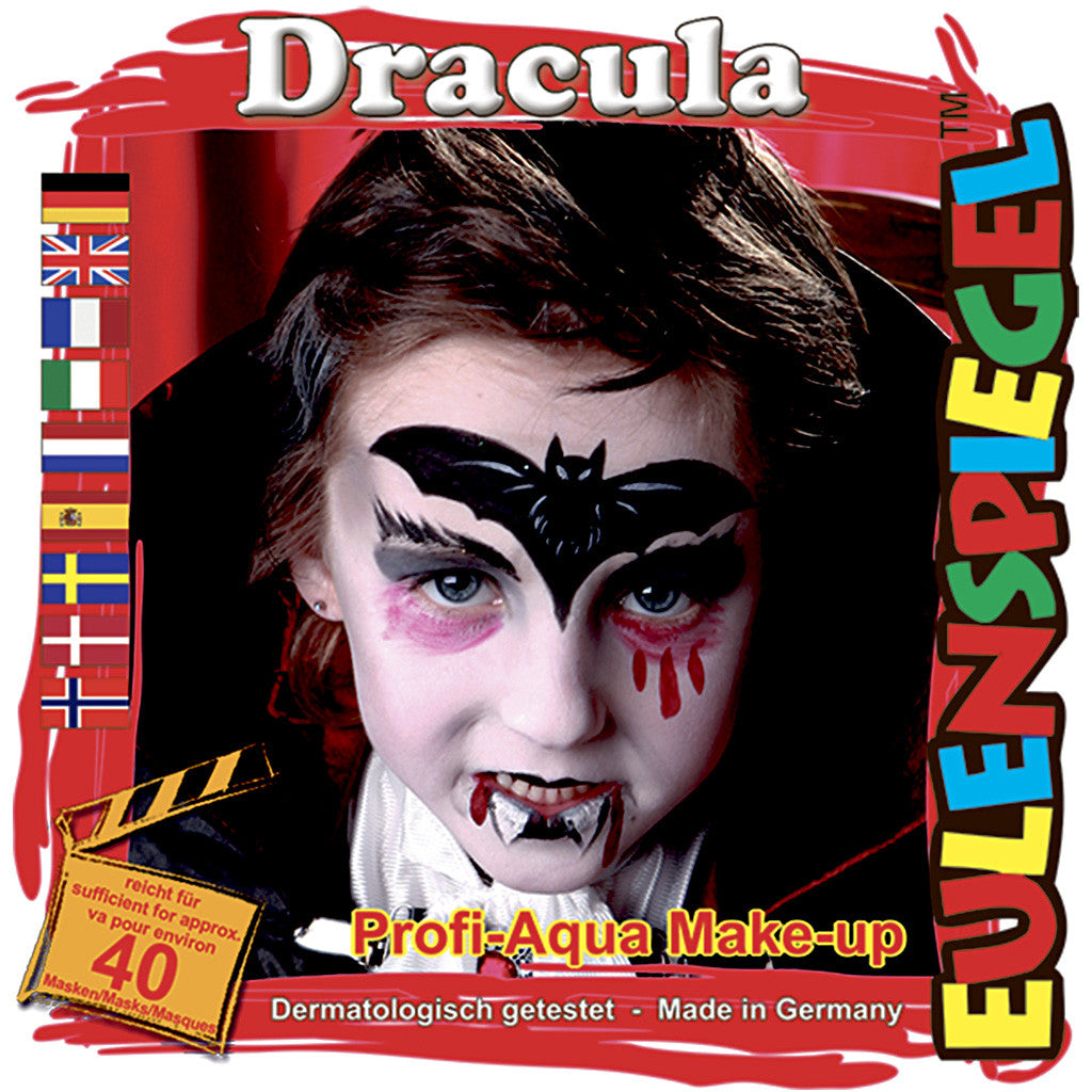 Eulenspiegel Face Paint - Motif Set, dracula, assorted colours, 1 set [HOB-76104]