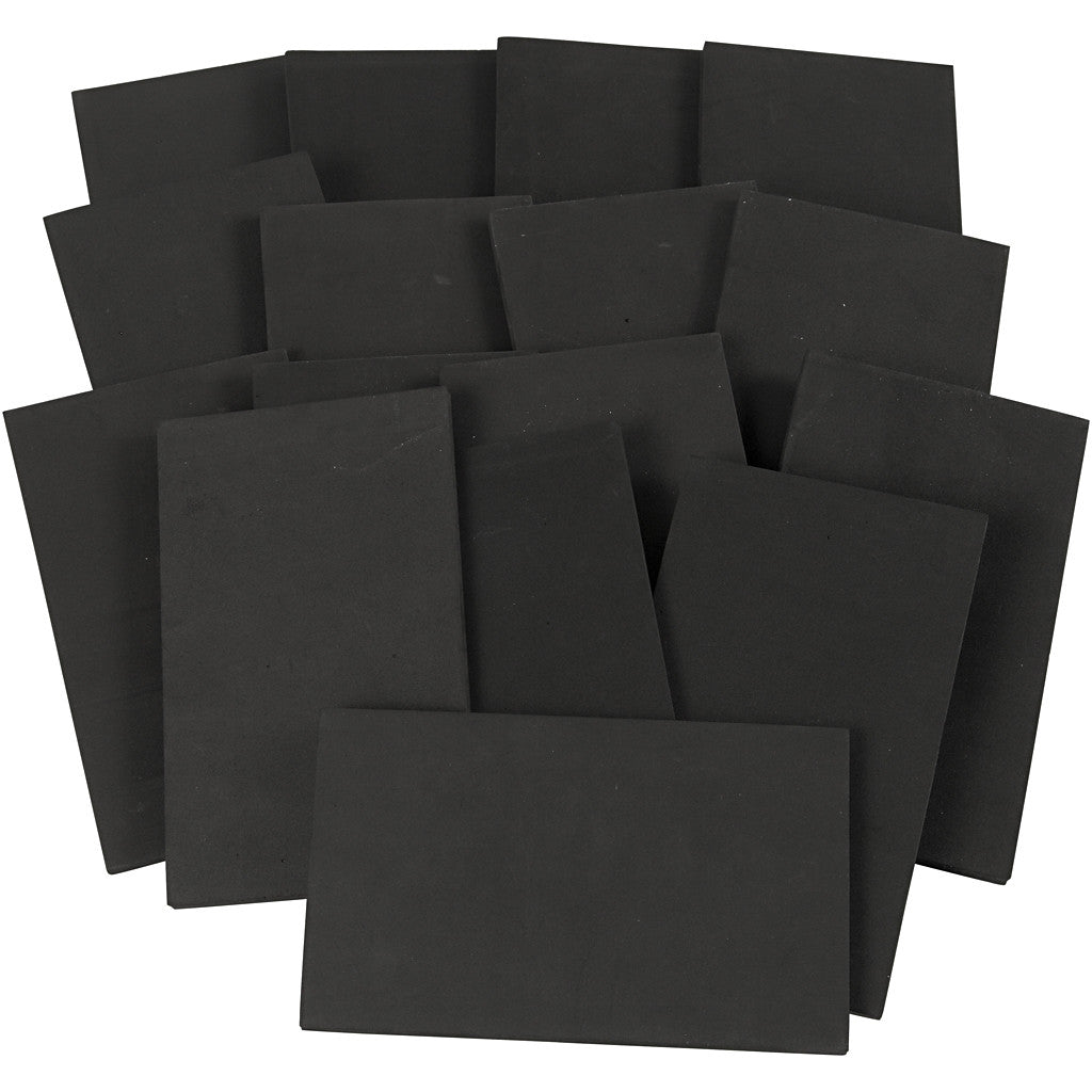 String Art, size 20x12 cm, thickness 10 mm, black, 16 pc/ 1 pack [HOB-76899]