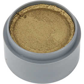 Water-based Face Paint, gold, 15ml/ 1 tub [HOB-77032]