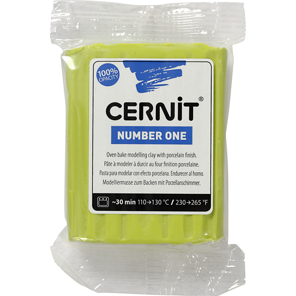 Cernit, lime green (601), 56 g/ 1 pack [HOB-78026]
