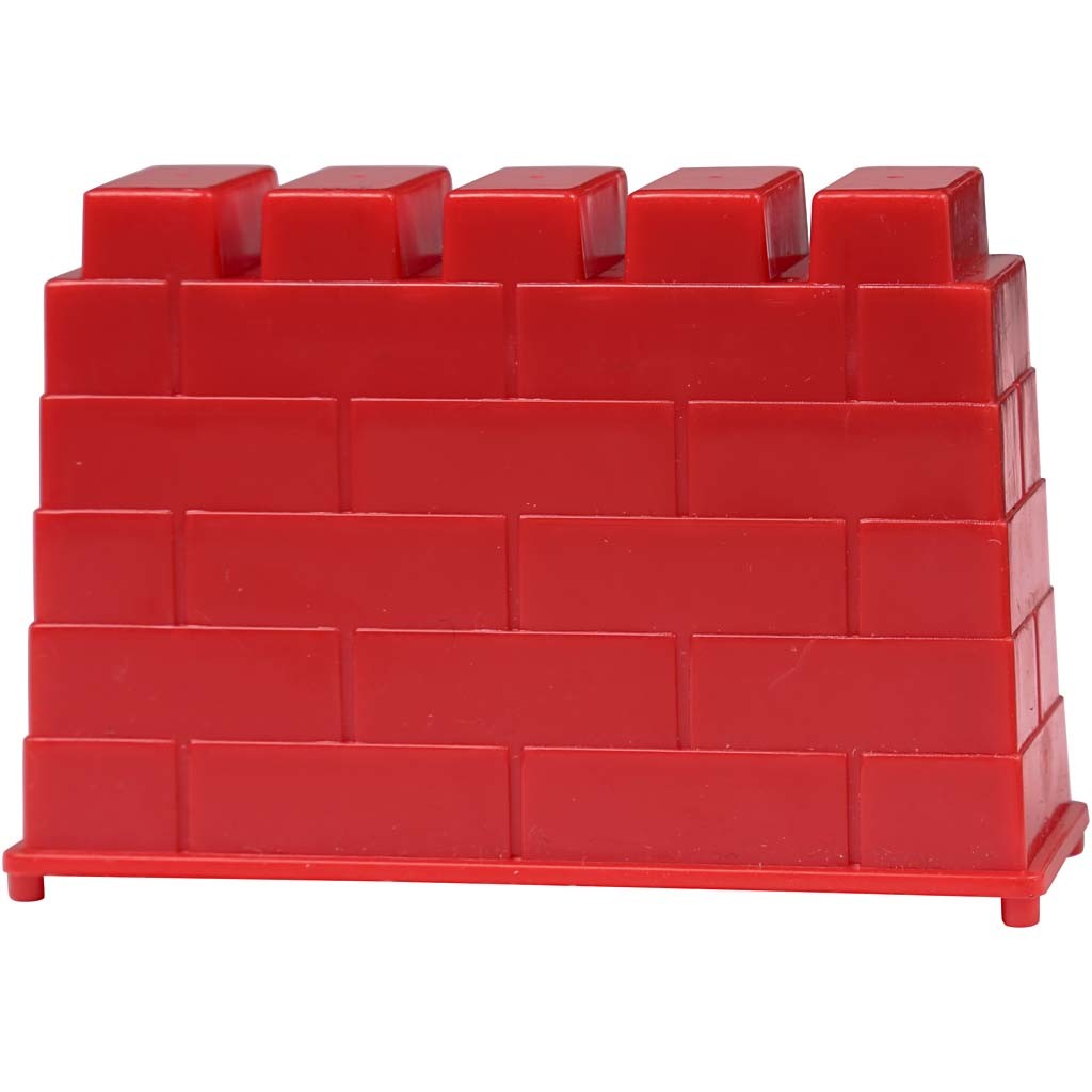 Casting Mould, castle, size 5,5-8,5 cm, 4 pc/ 1 pack [HOB-78274]