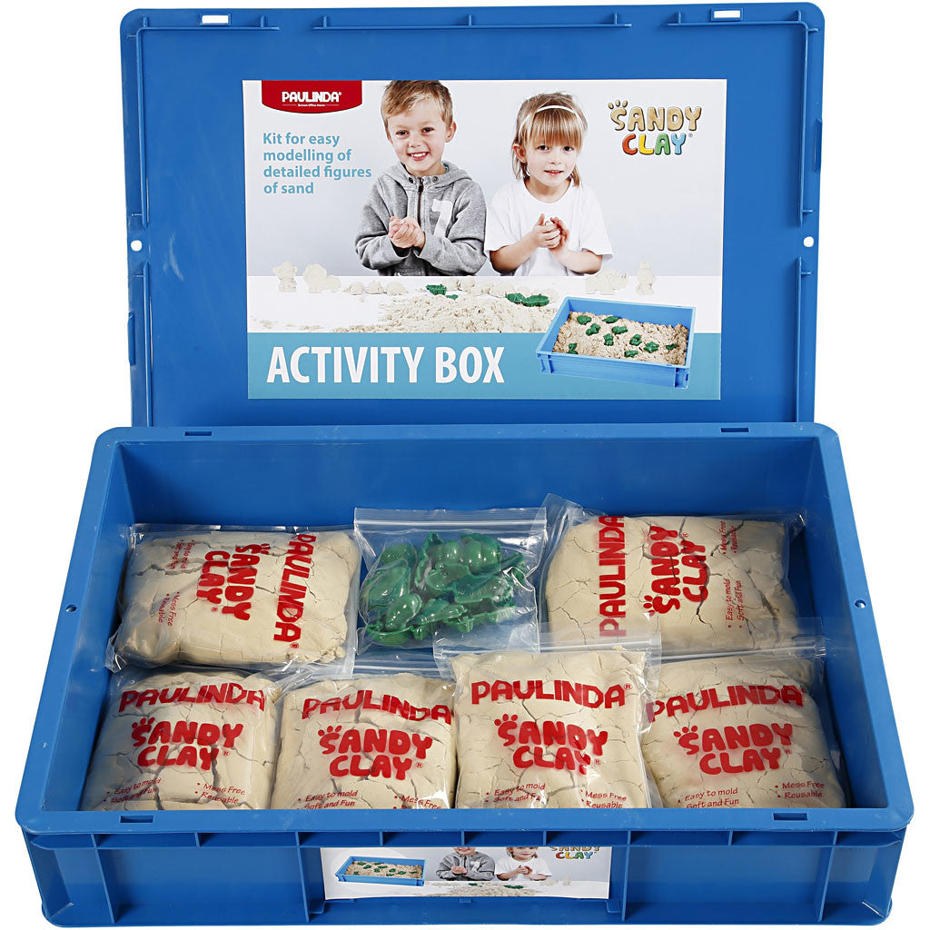 Sandy Clay®, H: 12 cm, size 40x60 cm, natural, 6 kg/ 1 pack [HOB-78276]