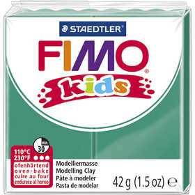 FIMO® Kids Clay, green, 42 g/ 1 pack [HOB-78529]