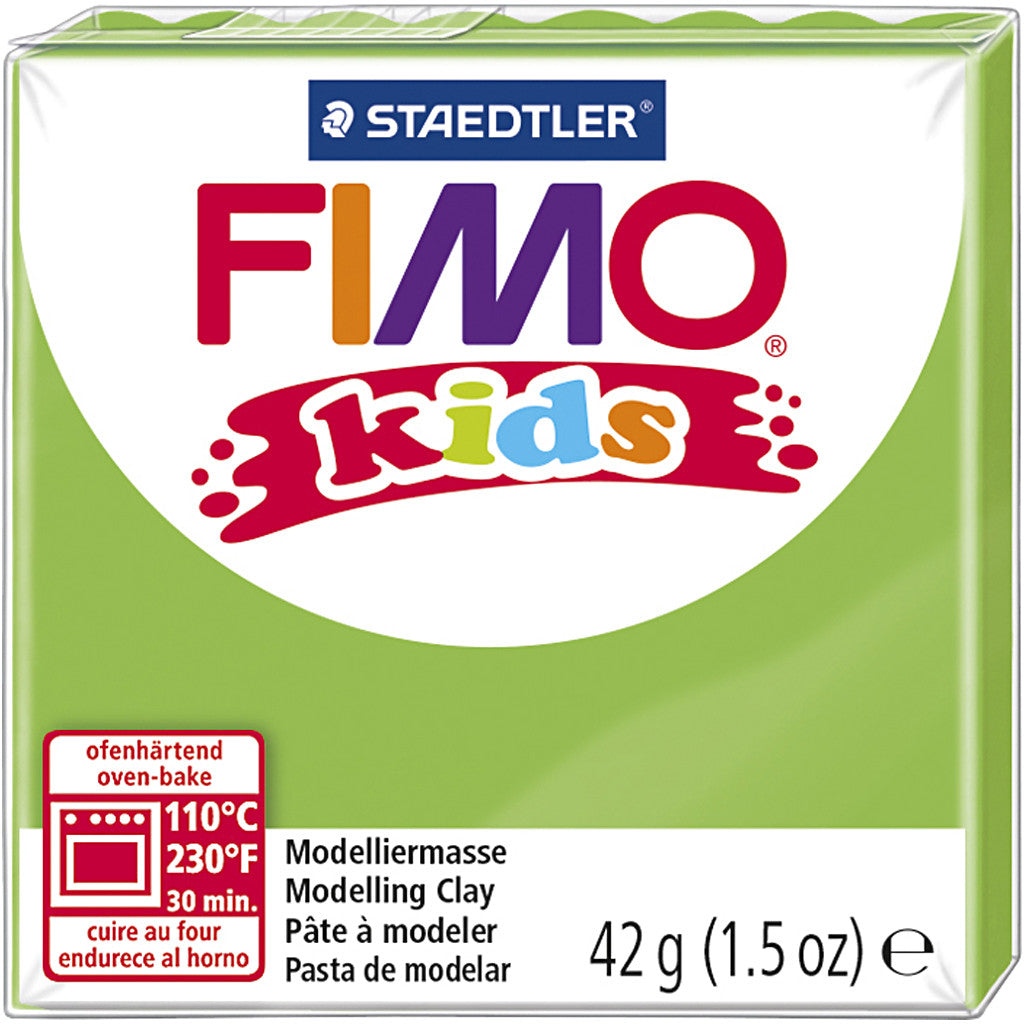 FIMO® Kids Clay, light green, 42 g/ 1 pack [HOB-78530]