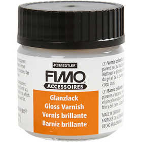 FIMO® varnish, gloss transparent, 35 ml/ 1 bottle [HOB-78595]