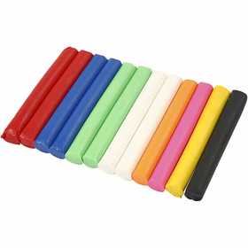 Modelling Clay, assorted colours, 200 g/ 1 pack [HOB-786950]