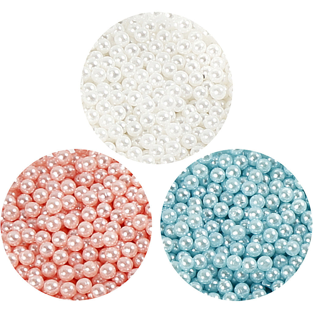 Pearl Clay®, assorted colours, 3x25+38 g, 1 set [HOB-78725]