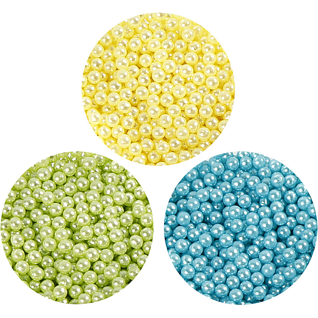 Pearl Clay®, assorted colours, 3x25+38 g, 1 set [HOB-78726]