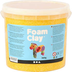 Foam Clay®, yellow, 560 g/ 1 bucket [HOB-78824]