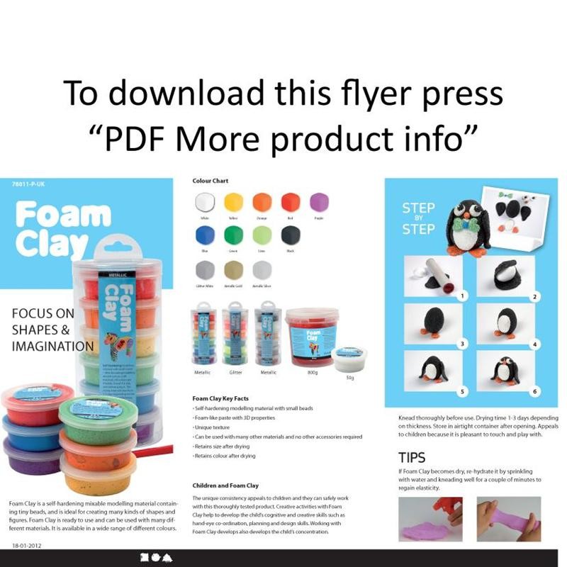 Foam Clay®, neon yellow, 560 g/ 1 bucket [HOB-78829]