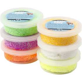 Foam Clay®, spring colours, 6x14 g/ 1 pack [HOB-78845]