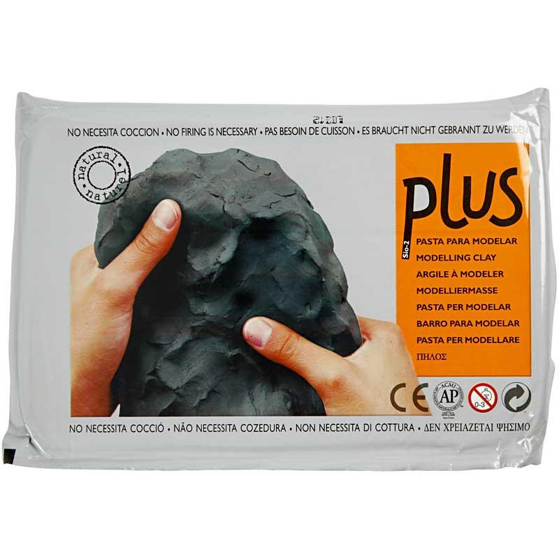 Self-Hardening Clay, black, 1000 g/ 1 pack [HOB-789030]