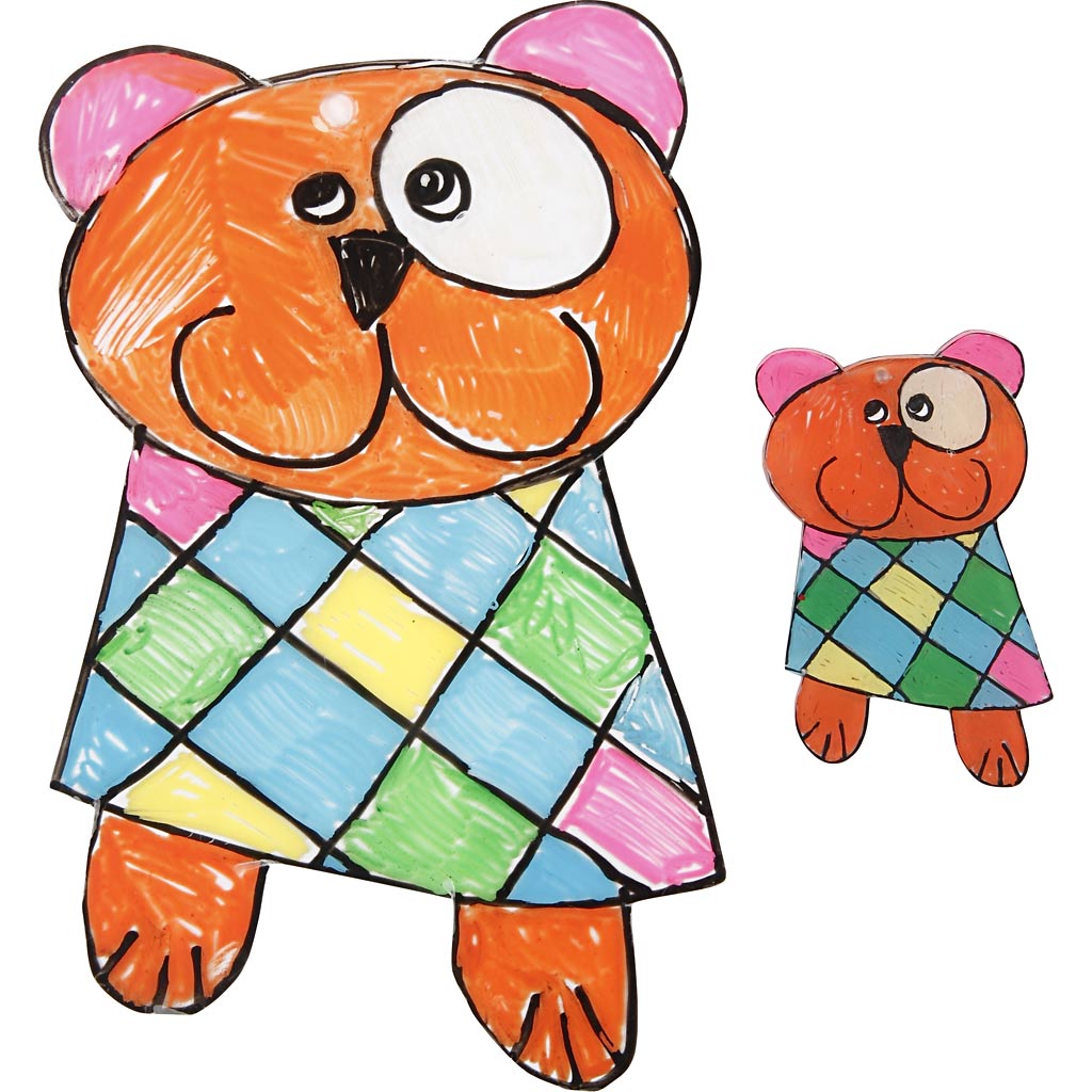 Shrink Plastic Sheets, sheet 20x30 cm, thickness 0,3 mm, gloss transparent, 10 sheet