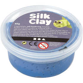 Silk Clay®, blue, 40 g/ 1 tub [HOB-79105]