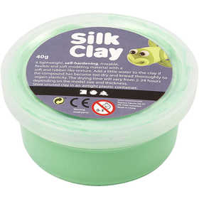Silk Clay®, light green, 40 g/ 1 tub [HOB-79108]