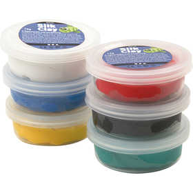 Silk Clay®, standard colours, 6x14 g/ 1 pack [HOB-79141]