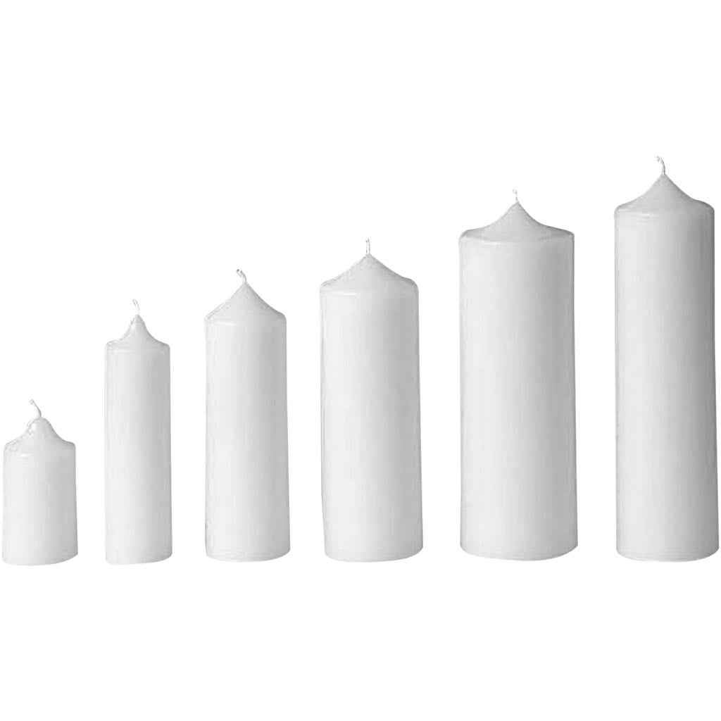 Candle Mould, Cylindrical, size 185x70 mm, 1 pc [HOB-79209]