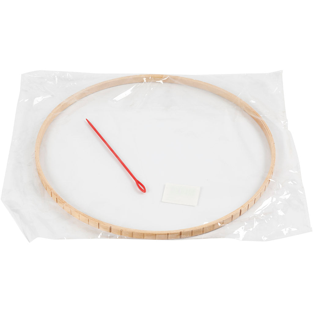 Circle weaving, dia. 29 cm, 1 pc [HOB-820712]