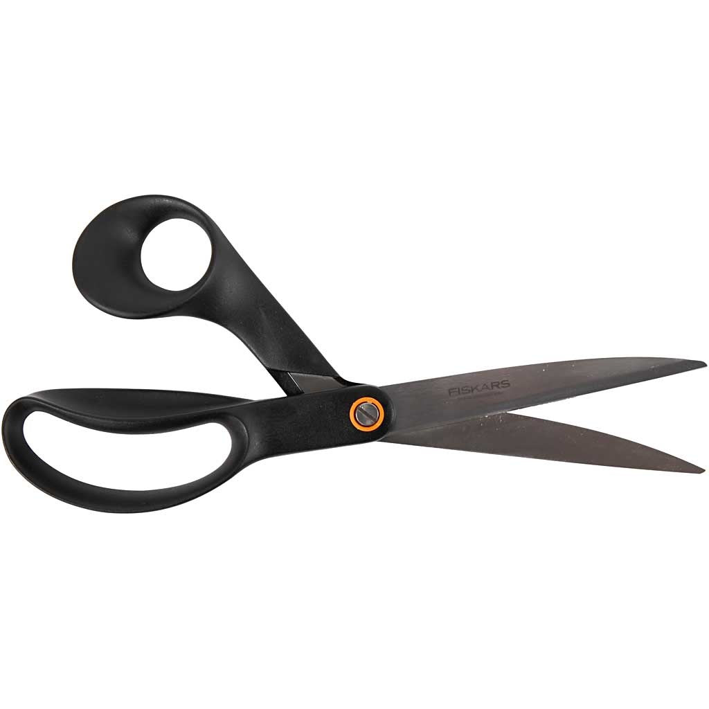 Fiskars Multi Purpose Scissors, L: 24 cm, right, black, 1 pc [HOB-839962]