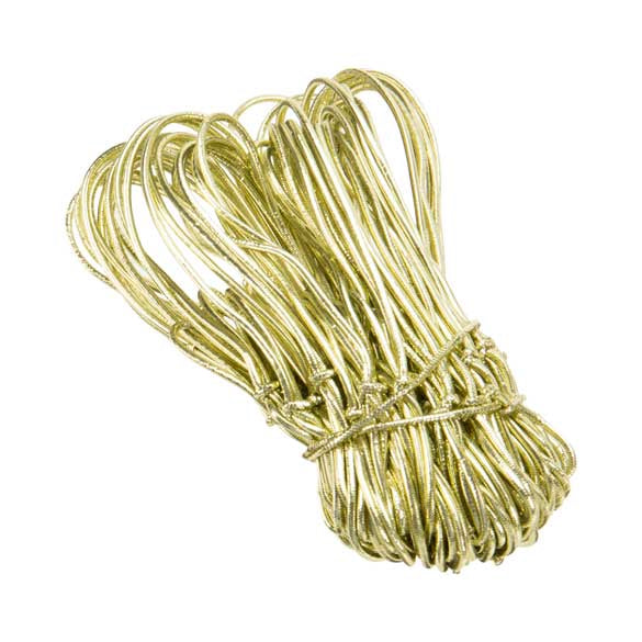 Decorative Loops Metallic Gold 20cm (50 pieces) [8MG]