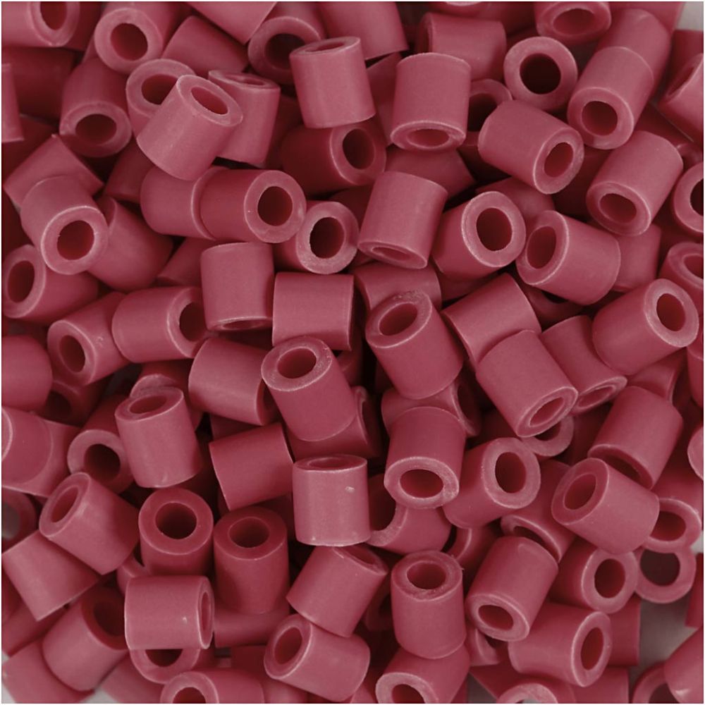 NABBI BioBeads, size 5x5 mm, hole size 2.5 mm, medium, red, 1000 pc/ 1 pack [HOB-9067770]