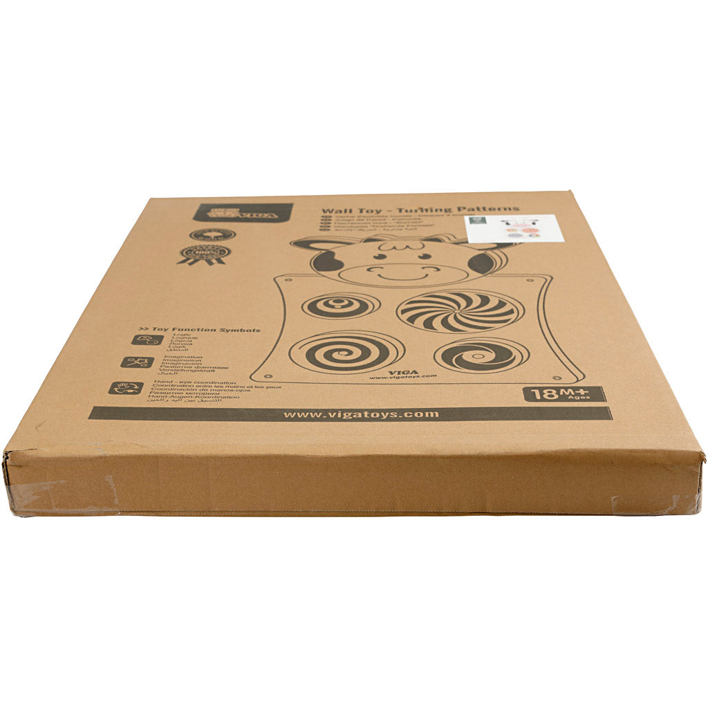 VIGA Activity Board, Cow, size 36x55x3,5 cm, 1 pc [HOB-907661]