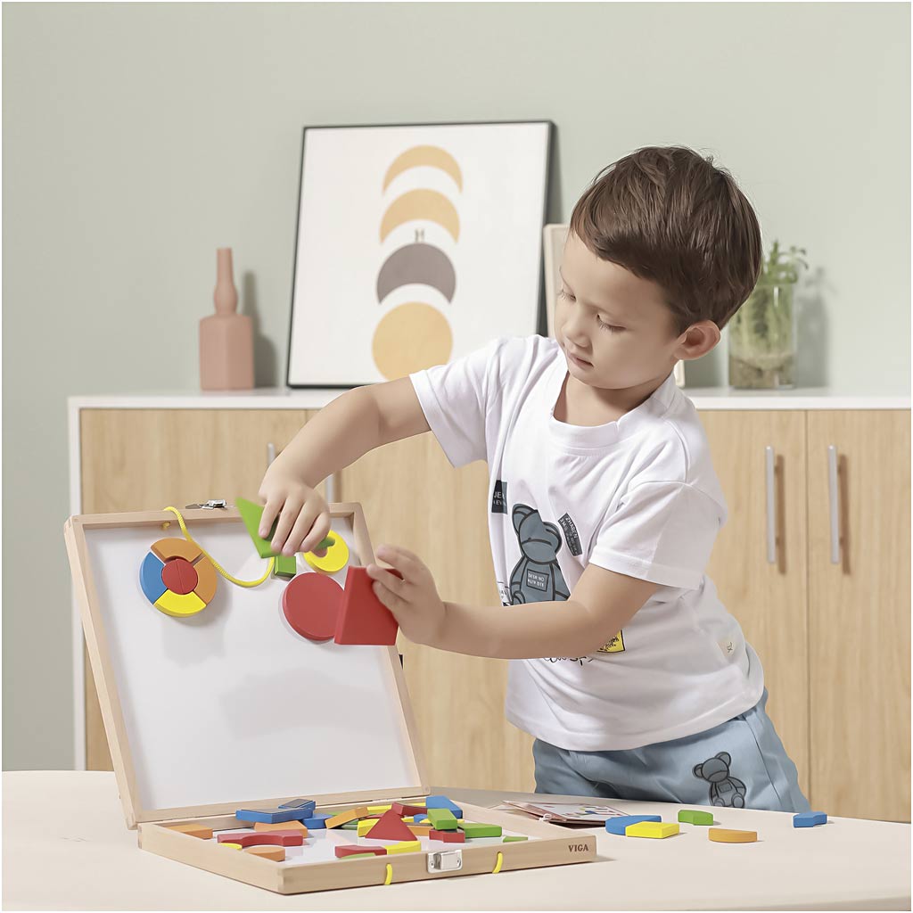 VIGA Magnetic Activity Set, size 2-10 cm, 1 set [HOB-908279]
