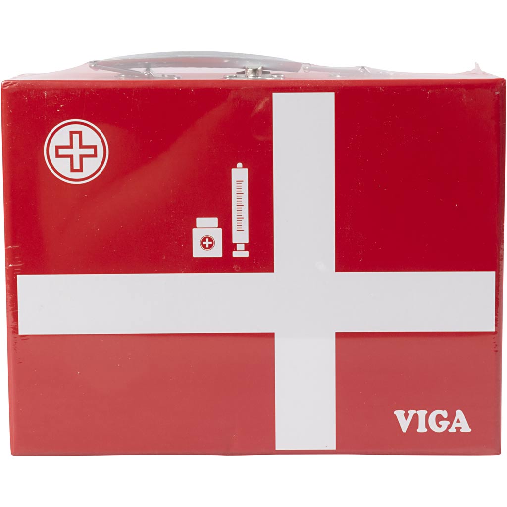 VIGA wooden doctor playset, 11 parts/ 1 set [HOB-908492]