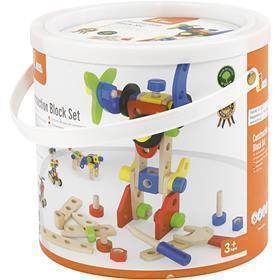 VIGA wooden building blocks, 68 parts/ 1 set [HOB-908495]