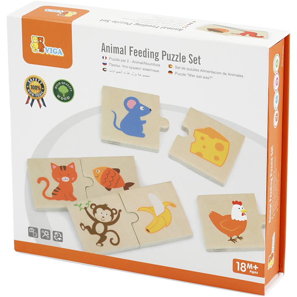 VIGA Jigsaw Puzzle, 12 parts/ 1 set [HOB-908548]