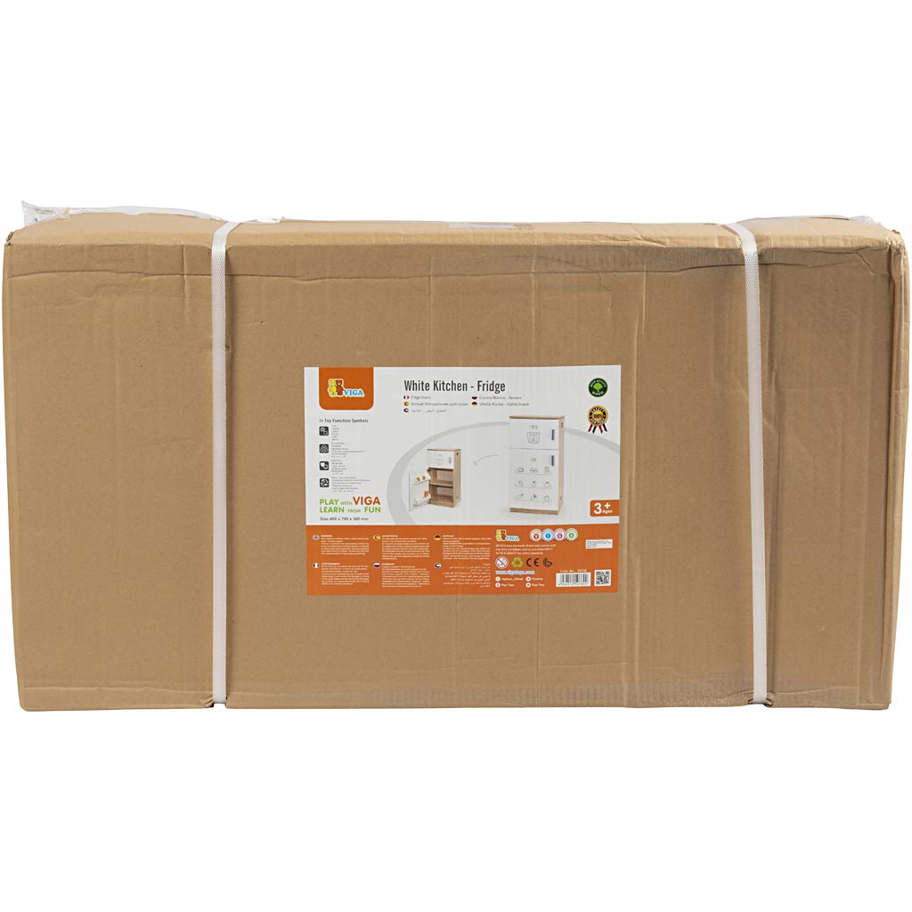 VIGA Play Fridge, H: 79 cm, D. 34 cm, W: 40 cm, 1 pc [HOB-908571]