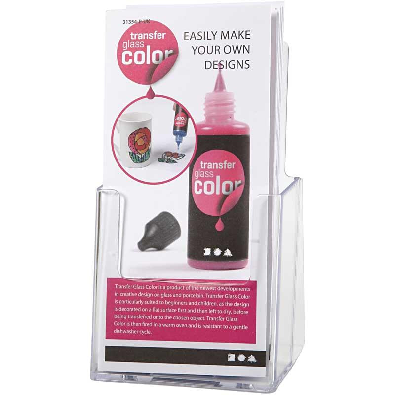 Brochure Holder, size 110x80x200 mm, 1 pc [HOB-93064]