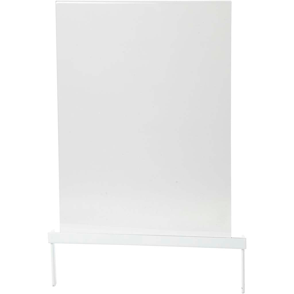 Sign Holder with Base, H: 300 mm, W: 254 mm, 1 set [HOB-93255]