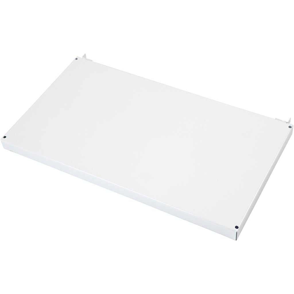 Shelf, D. 200 mm, W: 400 mm, white, 1 pc [HOB-93260]