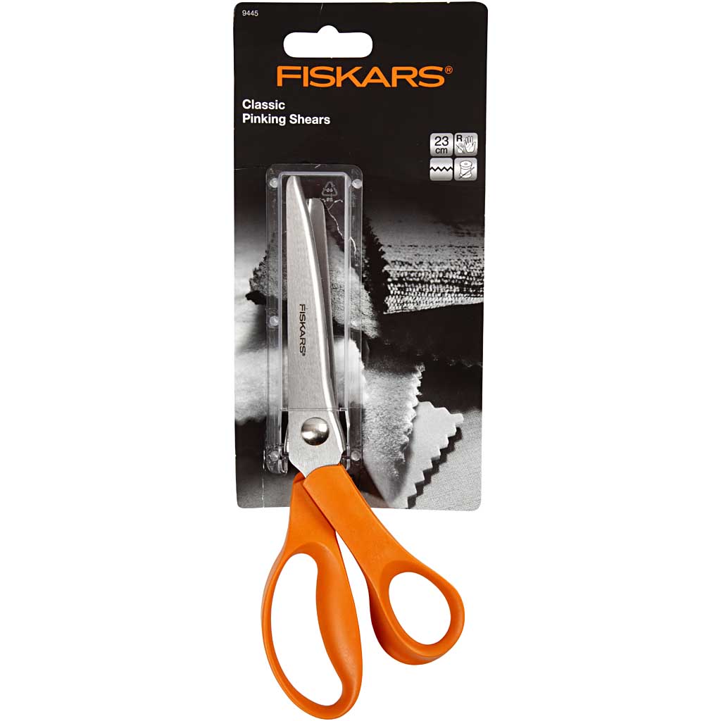 Fiskars Classic Pinking Shears, L: 23 cm, 1 pc [HOB-9445]