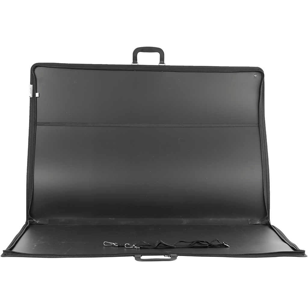 Art Portfolio, A1, size 92x62 cm, black, 1 pc [HOB-95146]